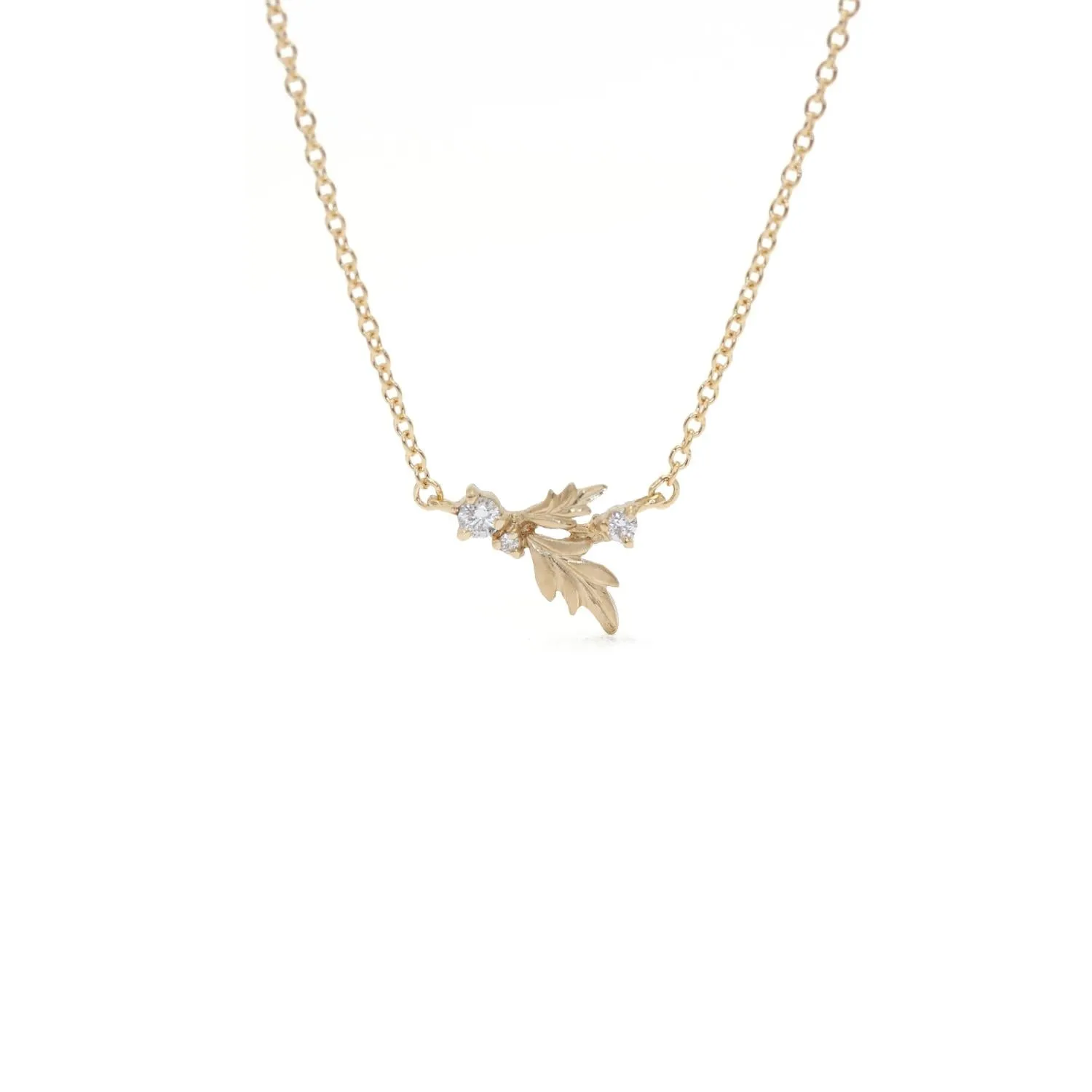 Wood Nymph Faye Diamond Necklace